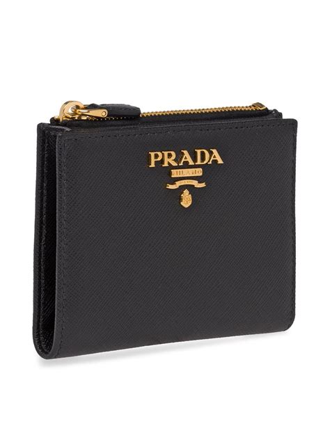 prada küçük çanta|Women's Compact Wallets In Leather And Re.